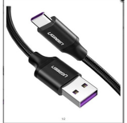 UGREEN 50995 fast 6A_ 40W USB to Type_C Charging Cable 2M Black